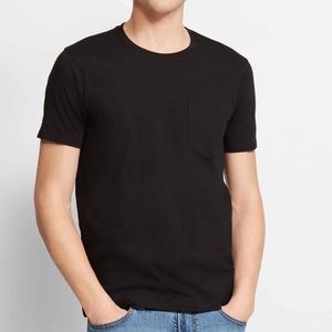 Club Monaco pocket crew neck in black